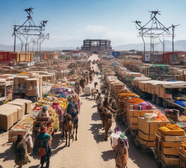 丝路跨境电商物流，Route of Choice for Global Trade